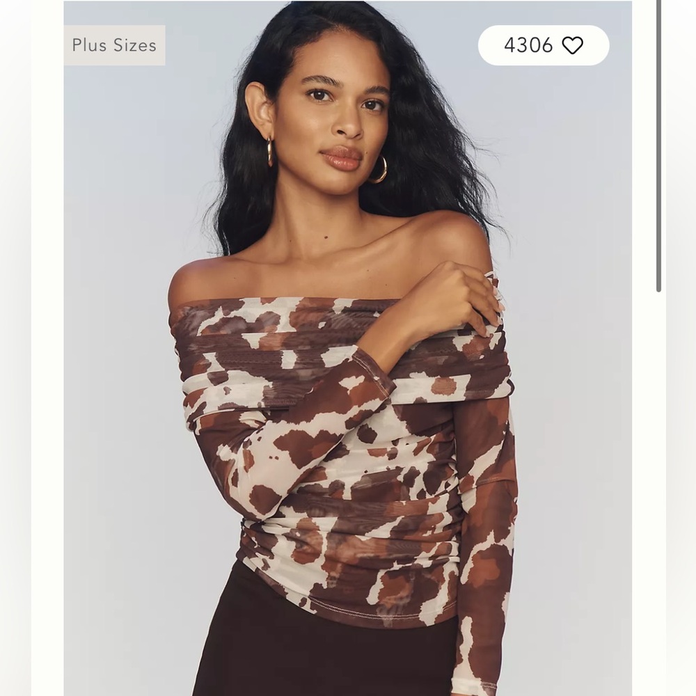 Maeve the Aleda mesh top